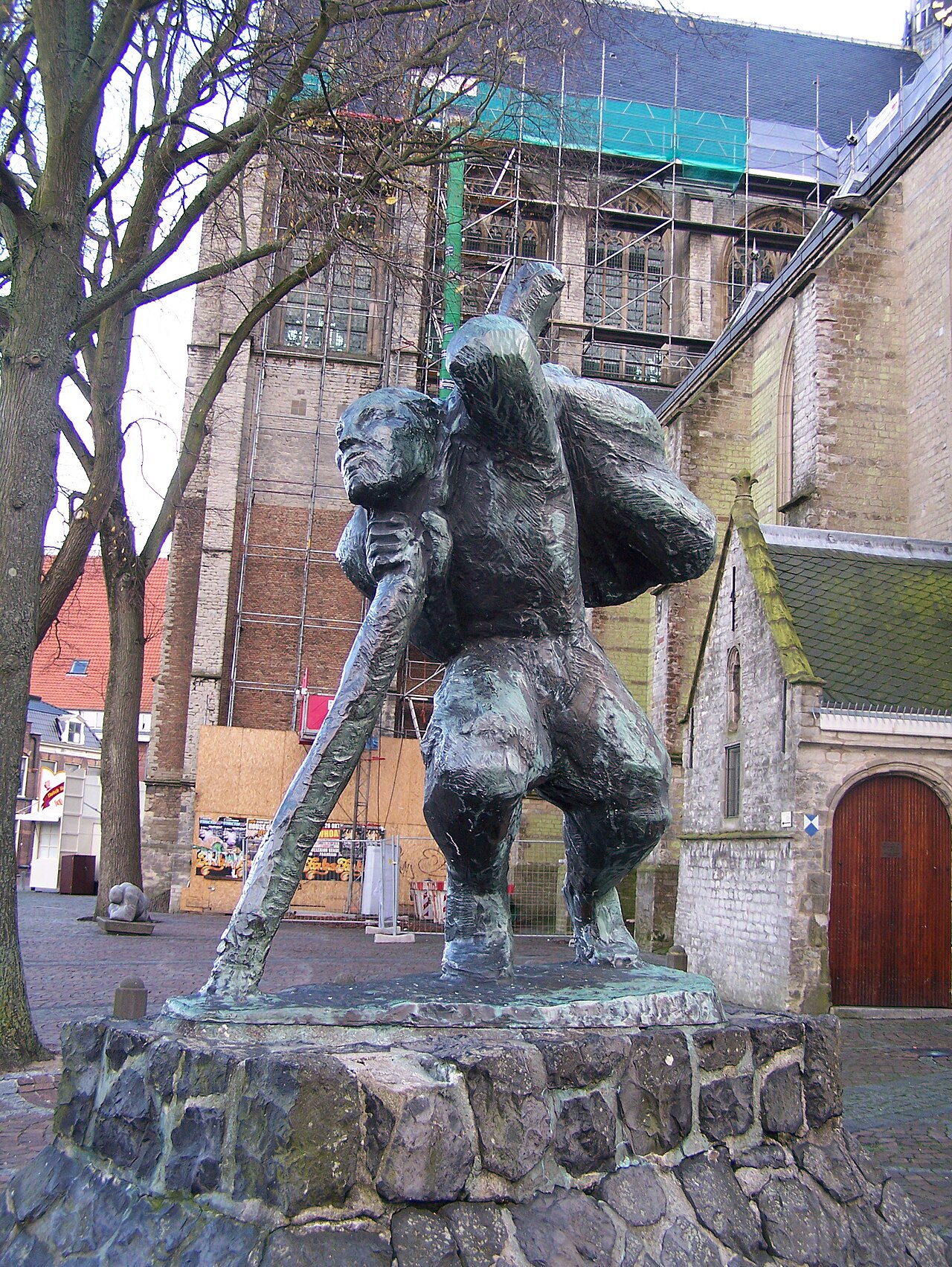 Standbeeld Maarten van der Meij